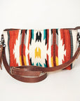 ADBG936 American Darling Saddle Blanket Genuine Leather Women Bag Western Handbag Purse