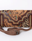 American Darling Hand Tooled Genuine Leather Women Bag Western Handbag Purse