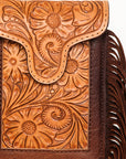 American Darling Hair On Genuine Leather Women Bag Western Handbag Purse
