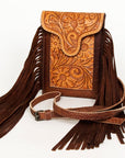 American Darling Hair On Genuine Leather Women Bag Western Handbag Purse