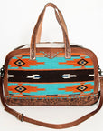American Darling Saddle Blanket Hair On Genuine Leather Women Bag Western Handbag Purse