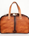 American Darling Saddle Blanket Hair On Genuine Leather Women Bag Western Handbag Purse