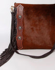 OHLAY KBK101 HOBO Hand Tooled Hair-on Genuine Leather women bag western handbag purse