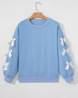 Sofia Dropped Sleeve Crewneck Sweatshirt