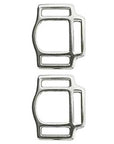 Hilason 1 Inch Malleable iron 3 Way Halter Square Nickel Plt. –