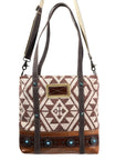 OHLAY KB369 TOTE Upcycled Wool Upcycled Canvas Genuine Leather women bag western handbag purse