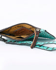 American Darling Crocodile Embossed Genuine Leather Women Bag Western Handbag Purse