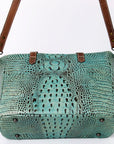 ADBG964 American Darling Crocodile Embossed Genuine Leather Women Bag Western Handbag Purse