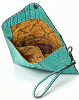 American Darling Crocodile Embossed Genuine Leather Women Bag Western Handbag Purse