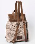 American Darling Crocodile Embossed Genuine Leather Women Bag Western Handbag Purse