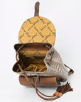 American Darling Crocodile Embossed Genuine Leather Women Bag Western Handbag Purse
