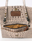 American Darling Crocodile Embossed Genuine Leather Women Bag Western Handbag Purse