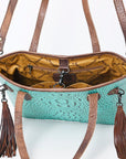American Darling Crocodile Embossed Genuine Leather Women Bag Western Handbag Purse