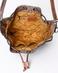 American Darling Crocodile Embossed Genuine Leather Women Bag Western Handbag Purse