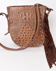 American Darling Crocodile Embossed Genuine Leather Women Bag Western Handbag Purse
