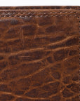 Spaghetti Western Swc452Brn Wallet Vintage Handmade Drum Dyed Genuine European Cowhide Leather Women Bag Western Handbag Purse