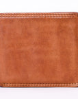Spaghetti Western Swc449Cg Wallet Vintage Handmade Drum Dyed Genuine European Cowhide Leather Women Bag Western Handbag Purse