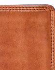 Spaghetti Western Swc449Cg Wallet Vintage Handmade Drum Dyed Genuine European Cowhide Leather Women Bag Western Handbag Purse