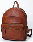 Spaghetti Western Swc416Cg Backpack Vintage Handmade Drum Dyed Genuine European Cowhide Leather Women Bag Western Handbag Purse