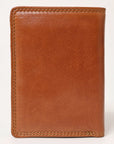 Spaghetti Western Swc443Cg Wallet Vintage Handmade Drum Dyed Genuine European Cowhide Leather Women Bag Western Handbag Purse