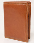 Spaghetti Western Swc443Cg Wallet Vintage Handmade Drum Dyed Genuine European Cowhide Leather Women Bag Western Handbag Purse