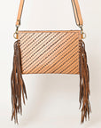 American Darling Envelope Hand Tooled Genuine Leather Women Bag Western Handbag Purse