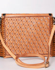 American Darling Envelope Hand Tooled Genuine Leather Women Bag Western Handbag Purse