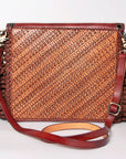 American Darling Envelope Hand Tooled Genuine Leather Women Bag Western Handbag Purse