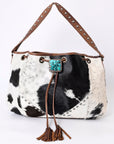 American Darling Bucket Hair on Genuine Leather W. Women Bag Handbag