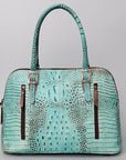 ADBG986 American Darling Crocodile Embossed Genuine Leather Women Bag Western Handbag Purse