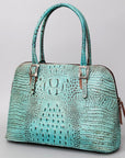 ADBG986 American Darling Crocodile Embossed Genuine Leather Women Bag Western Handbag Purse