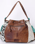 American Darling Hobo Hair-On Genuine Leather Women Bag Western Handbag Purse
