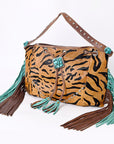 American Darling Hobo Hair-On Genuine Leather Women Bag Western Handbag Purse