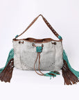 American Darling Hobo Hair-On Genuine Leather Women Bag Western Handbag Purse