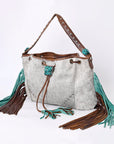 American Darling Hobo Hair-On Genuine Leather Women Bag Western Handbag Purse