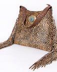 American Darling Hobo Hair-On Genuine Leather Women Bag Western Handbag Purse