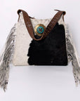 American Darling Hobo Hair-On Genuine Leather Women Bag Western Handbag Purse