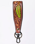 American Darling ADWSF126L Hand Tooled Genuine Leather Handle Strap For Wristlet Bags