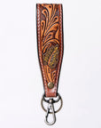 American Darling Hand Tooled Genuine Leather Handle Strap for Wristlet Bag Phone Wrist Keychain Wallet Purse Clutch Cellphone