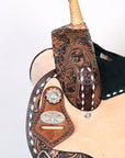 Flex Tree Western Horse Saddle American Leather Barrel Trail Hilason