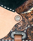 Flex Tree Western Horse Saddle American Leather Barrel Trail Hilason
