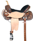 Flex Tree Western Horse Saddle American Leather Barrel Trail Hilason