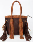 American Darling ADBGD147A Tote Genuine Leather Women Bag Western Handbag Purse
