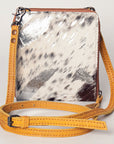 American Darling Hair On Genuine Leather Women Bag Western Handbag Purse