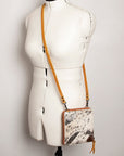 American Darling Hair On Genuine Leather Women Bag Western Handbag Purse