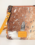 American Darling Hair On Genuine Leather Women Bag Western Handbag Purse