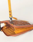American Darling Hair On Genuine Leather Women Bag Western Handbag Purse