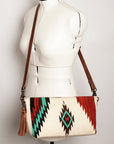 ADBG936A American Darling Saddle Blanket Genuine Leather Women Bag Western Handbag Purse