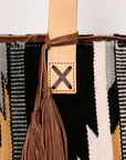 American Darling Tote Saddle Blanket Genuine Leather Women Bag Western Handbag Purse