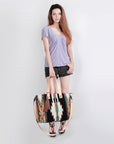 American Darling Tote Saddle Blanket Genuine Leather Women Bag Western Handbag Purse